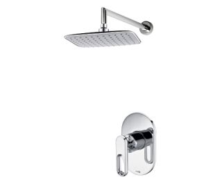 Wasserkraft A12831 Встраиваемый комплект для душа с верхней душевой насадкой